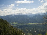 Julische Alpen vanaf Dobratsch, Karinthië Oostenrijk