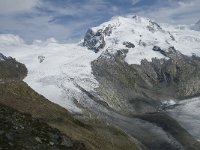 CH, Wallis, Zermatt, Gornergrat, Monte Rosa-Gornergletscher 1, Saxifraga-Willem van Kruijsbergen