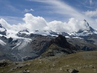 CH, Wallis, Zermatt, Gornergrat, Unterer Theodulgletscher-Matterhorn 1, Saxifraga-Willem van Kruijsbergen