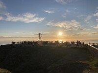 N, Finnmark, Nordkapp, Nordkapp 56, midnight sun, Saxifraga-Willem van Kruijsbergen