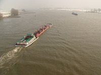 NL, Gelderland, Nijmegen 19, Saxifraga-Harry van Oosterhout : transport, binnenschippers, scheepvaart, rivier, Waal