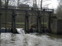 NL, Noord-Brabant, Eindhoven, weir Genneper Watermolen 8, Saxifraga-Jan van der Straaten