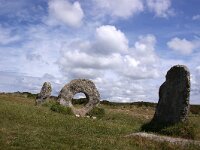 GB, Cornwall, Penwith, men an tol 1,