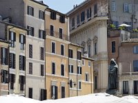 I, Roma, Roma, Piazza Campo de Fiori in Roma city, Saxifraga-Tom Heijnen