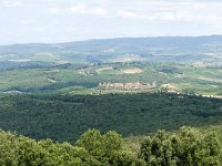 I, Siena, Monteriggioni, Monteriggioni view from SW 1, Saxifraga-Tom Heijnen