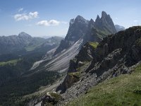 I, Sued-Tirol, Sankt Ulrich, Seceda, Geislergruppe 1, Saxifraga-Willem van Kruijsbergen