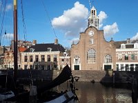 NL, Zuid-Holland, Rotterdam, Pelgrimsvaderkerk at Voorhaven Delfshaven 1, Saxifraga-Tom Heijnen