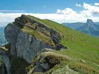 F, Isere, Gresse-en-Vercors, Rocher du Baconnet 3, Saxifraga-Willem van Kruijsbergen