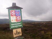 CZ, Trutnov, Spindleruv Mlyn, boundary post Pramen Labe 2, Saxifraga-Foto Fitis-Sytske Dijksen