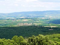 I, Siena, Monteriggioni, Monteriggioni view from SW 2, Saxifraga-Tom Heijnen