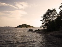 Oever van het Vanernmeer  Sunset along Lake Vanern, SÃ¤ffle, Dalsland, Sweden : Europe European, Lake Vanern, Saffle Dalsland, Scandinavia Scandinavian, Sweden Swedish, bank shore, color, colour, horizontal, lake, nature natural, rock rocky, rural landscape, summer, sunset evening, water