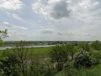 Nederrijn Wageningsche berg 02#16407...12c : Panorama van de Nederrijn vanaf het terras van het Hotel De Wageningsche berg