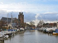 NL, Zuid-Holland, Dordrecht, Nieuwe Haven & Grote Kerk 1, Saxifraga-Tom Heijnen