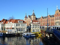 NL, Noord-Holland, Amsterdam, Amsterdam Central Station, Saxifraga-Tom Heijnen