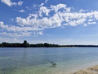 Recreation lake Het Hilgelo, Winterswijk, Gelderland, Netherlands  Recreation lake Het Hilgelo, Winterswijk, Gelderland, Netherlands : Winterswijk, Netherlands, Dutch, Holland, nature, natural, tree, trees, rural landscape, landscape, rural scene, non-urban landscape, non-urban scene, outside, outdoor, outdoors, no people, nobody, summer, summertime, cloud, clouds, cloudy, sky, skyscape, blue, recreation, lake, Het Hilgelo, Hilgelo, Achterhoek, Gelderland, water, swimming, beach, white