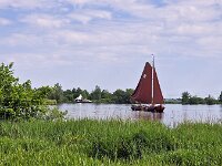 Skutsje op Terkaplester Puollen