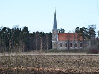 LV, Kurzeme, Talsu novads, Mazirbes evangeliski luteriska baznica, Saxifraga-Tom Heijnen