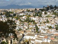 E, Granada, Granada, Albaicin view from Alhambra 3, Saxifraga-Tom Heijnen