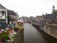 Lemmer met bewolkte luchten