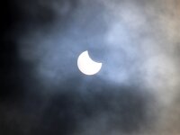 NL, Noord-Holland, Texel 107, solar eclipse, Saxifraga-Sytske Dijksen