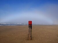 NL, Noord-Holland, Texel, Fog bow, Paal 9 72, Saxifraga-Foto Fitis-Sytske Dijksen