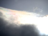 NL, Noord-Holland, Texel, Paal 8 50, iridescent clouds, Saxifraga-Sytske Dijksen