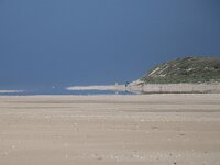 NL, Noord-Holland, Texel, paal 9 73, fata morgana, Saxifraga-Sytske Dijksen