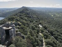 E, Caceres, Torrejon el Rubio, Castillo de Montfrague 3, Saxifraga-Willem van Kruijsbergen