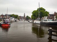 Lemmer met bewolkte luchten