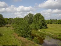 Restored landscape around Dutch river Ruiten Aa; Sellingen, Groningen, Netherlands  Restored landscape around Dutch river Ruiten Aa; Sellingen, Groningen, Netherlands : nature restoration, landscape restoration, restored, river, brook, ruiten aa, water, stream, tree, trees, wetland, countryside, rural, landscape, rural landscape, rural scene, non-urban landscape, non-urban scene, outside, outdoor, outdoors, no people, nobody, summer, summertime, spring, springtime, nature protection, protected area, nature, natural, sellingen, westerwolde, groningen, netherlands, holland, dutch, europe, european, grass, grassland, meadow, pasture, sky, clouded sky, clouds