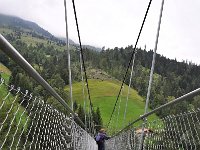 CH, Bern, Frutigen, Hangebrucke Hohstalden, Saxifraga-Tom Heijnen