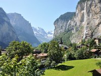 CH, Bern, Lauterbrunnen, Lauterbrunnen village, Saxifraga-Tom Heijnen